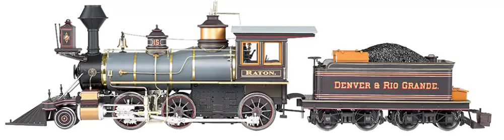 1:20.3 2-6-0*Bachmann Trains 1:20.3 2-6-0 - D & RG™ (Raton)