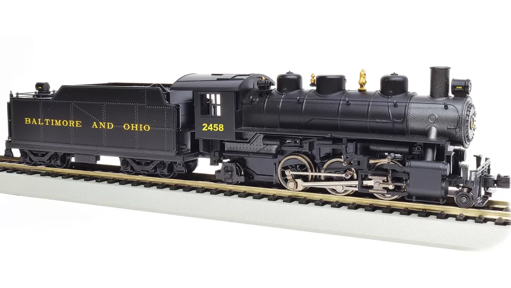 2-6-2 Prairie*Bachmann Trains 2-6-2 Prairie - Baltimore & Ohio® #2458 (with Smoke)