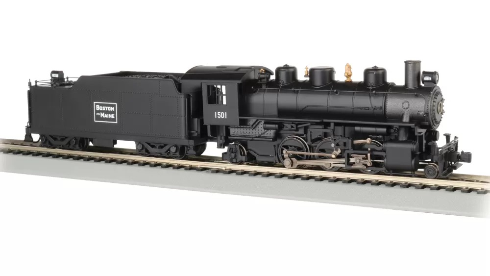 2-6-2 Prairie*Bachmann Trains 2-6-2 Prairie - Boston & Maine #1501 (with Smoke)