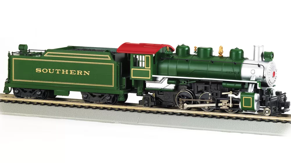 2-6-2 Prairie*Bachmann Trains 2-6-2 Prairie - Southern - Green (with Smoke)