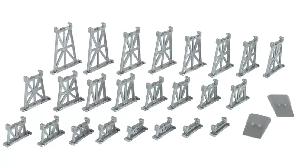 Accessories*Bachmann Trains 26 Piece Graduated Trestle Set