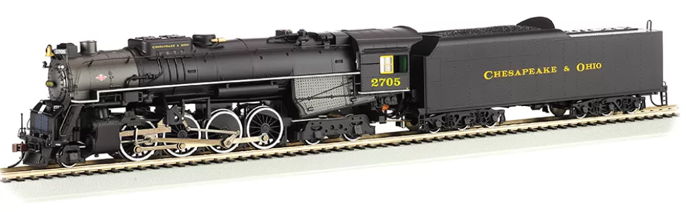 2-8-4 Berkshire*Bachmann Trains 2-8-4 Berkshire - Chesapeake & Ohio® Kanawha #2705