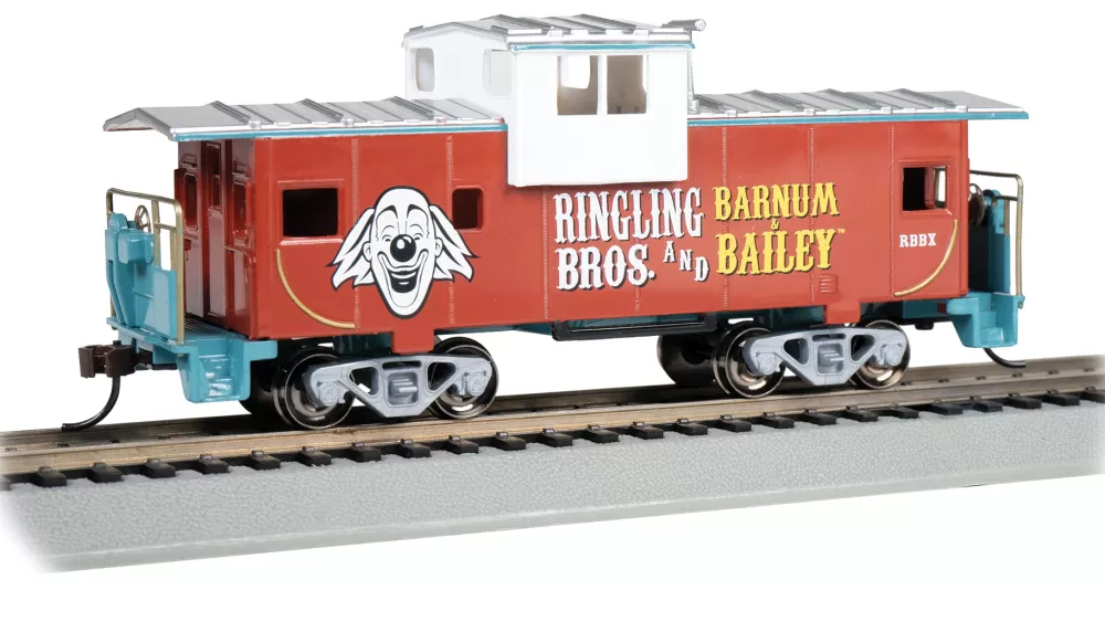 Ringling Bros & Barnum & Bailey™*Bachmann Trains 36' Wide-Vision Caboose - Ringling Bros. And Barnum & Bailey™