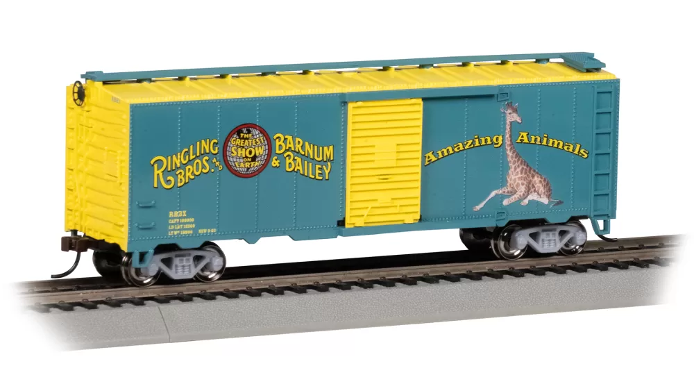 Ringling Bros & Barnum & Bailey™*Bachmann Trains 40' Boxcar - Ringling Bros. And Barnum & Bailey™ - Giraffe