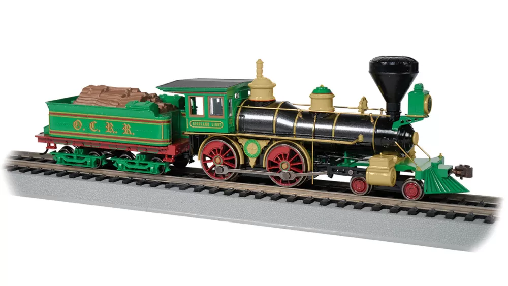 4-4-0 American*Bachmann Trains 4-4-0 American - Old Colony "Highland Light" (with Wood Load)