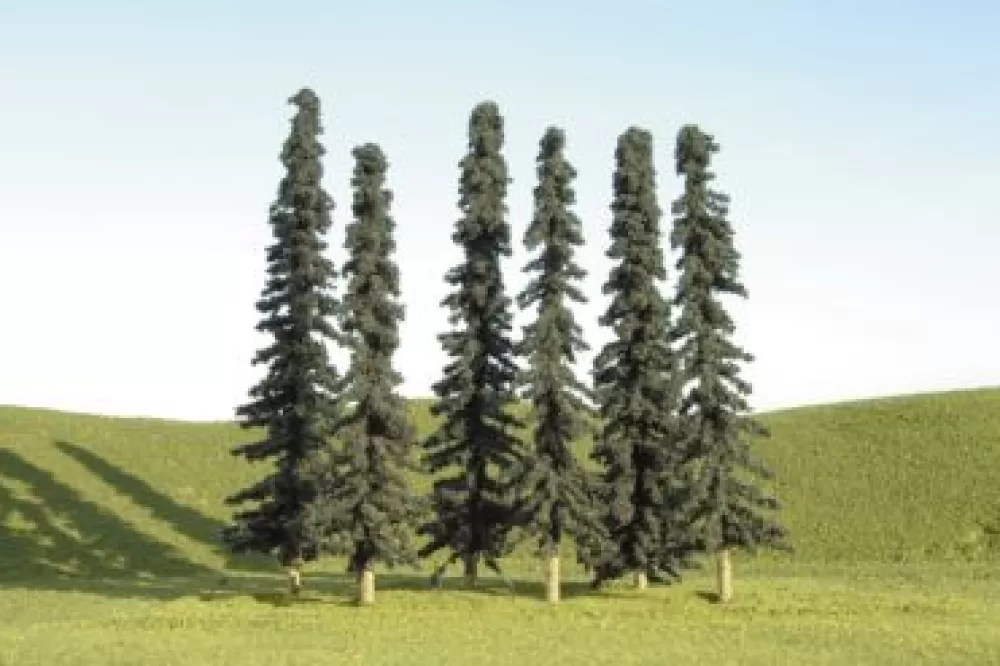 Trees*Bachmann Trains 4" - 6" Conifer Bulk Trees (24 Per Bag)