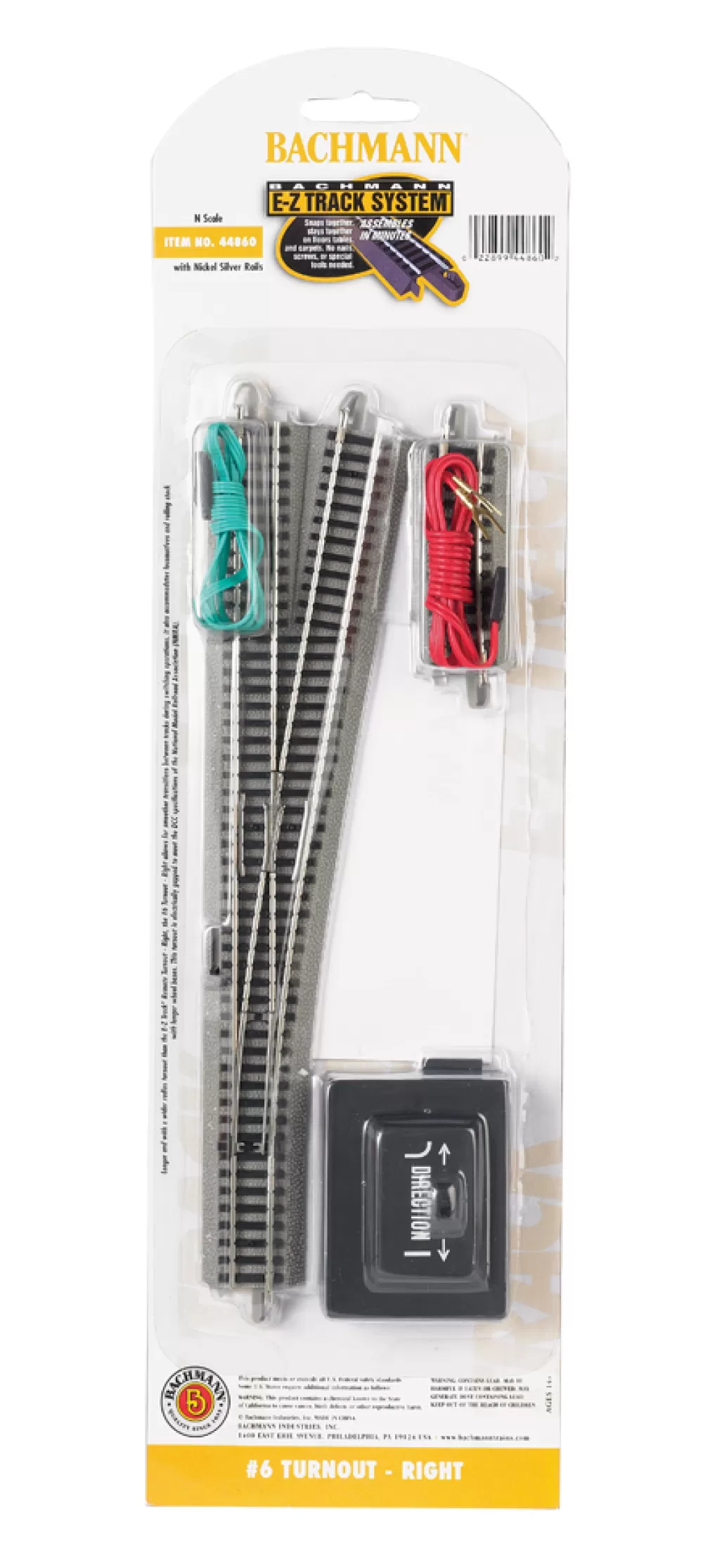 E-Z Track®*Bachmann Trains #6 Turnout – Right - N Scale (N Scale)