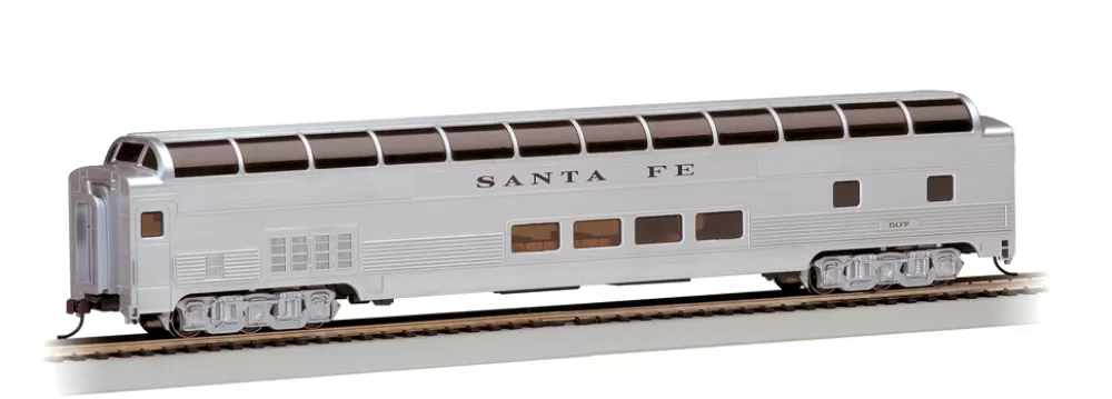 85' Budd Full Dome Cars*Bachmann Trains 85' Budd Full Dome - Santa Fe #507