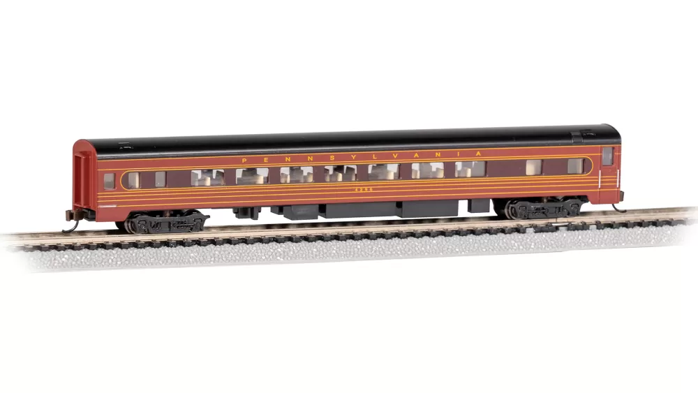 Smooth-Side Cars*Bachmann Trains 85' Smooth-side Coach - PRR #4296