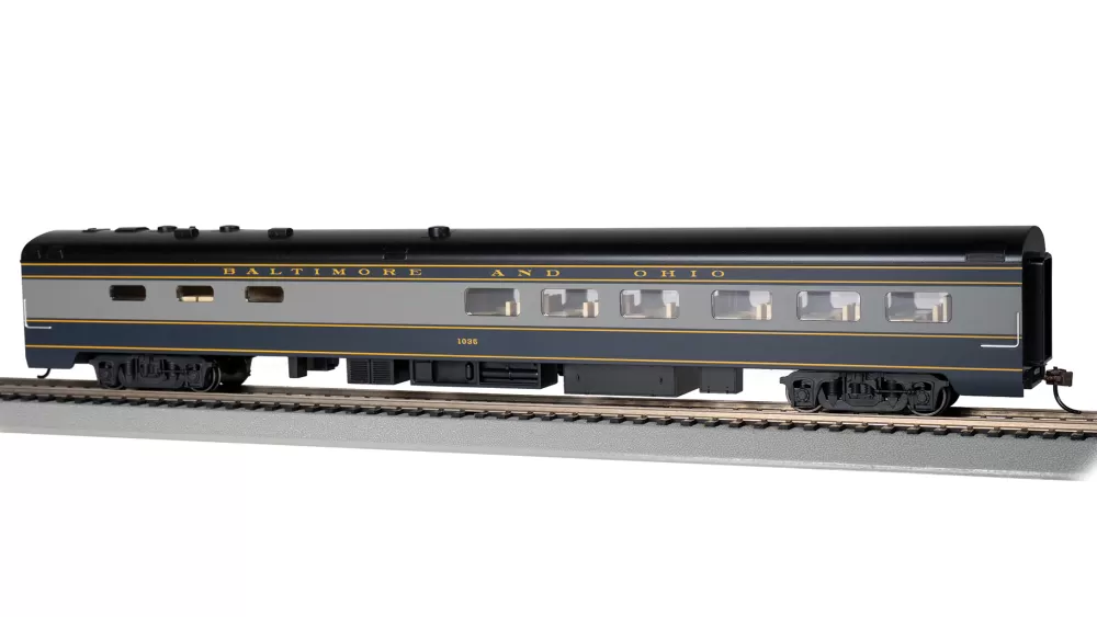 Smooth-Side Cars*Bachmann Trains 85' Smooth-Side Dining Car - Baltimore & Ohio® #1035