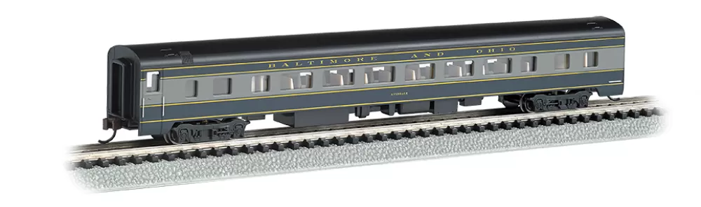 Smooth-Side Cars*Bachmann Trains 85ft Smooth-Sided Coach - Baltimore & Ohio®