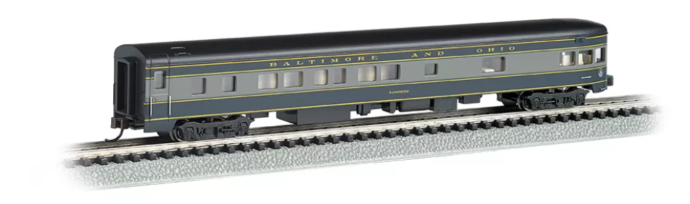 Smooth-Side Cars*Bachmann Trains 85ft Smooth-Sided Observation - Baltimore & Ohio®