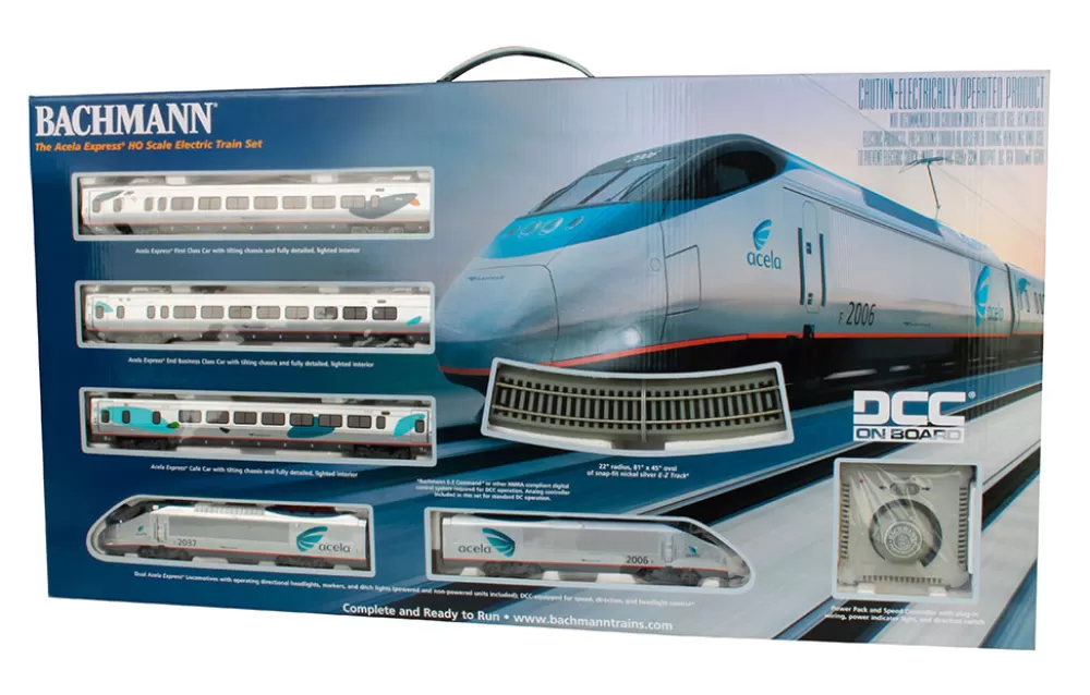 Dcc Equipped Train Sets | Ho Scale*Bachmann Trains Acela® Set