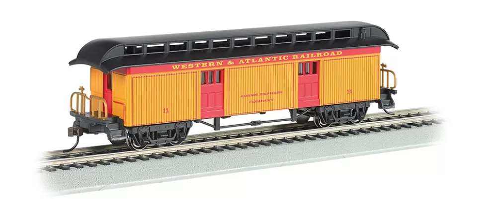 1860-1880 Era Passenger Cars*Bachmann Trains Baggage Car (1860-1880 Era) - Western & Atlantic #11