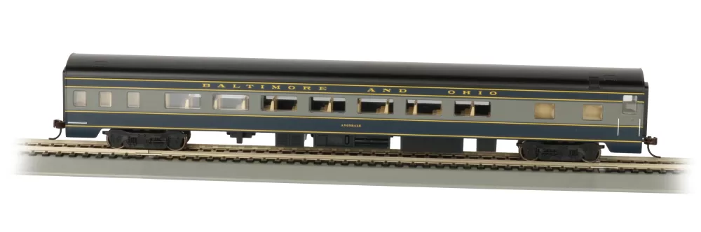 Smooth-Side Cars*Bachmann Trains B&O® Smooth-Side Coach W/ Lighted Interior (HO)