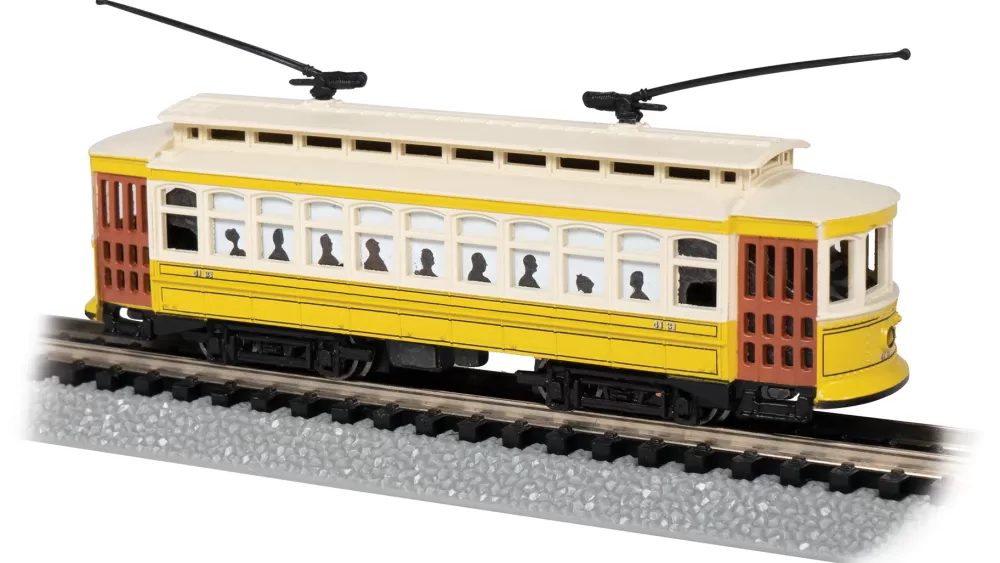 Brill Trolley*Bachmann Trains Brill Trolley - Lowell #4131