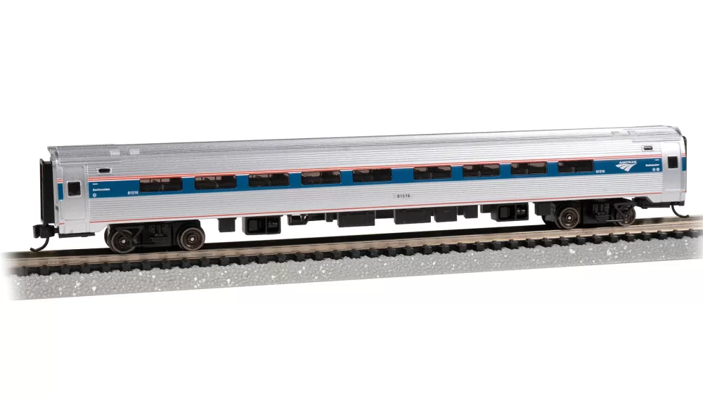 Budd Amfleet® I Cars*Bachmann Trains Budd Amfleet® I #81516 - Business Class Car (Phase VI)