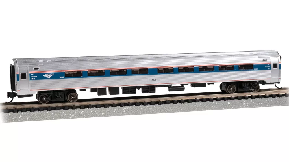 Budd Amfleet® I Cars*Bachmann Trains Budd Amfleet® I #82803 - Coach Class Car (Phase VI)