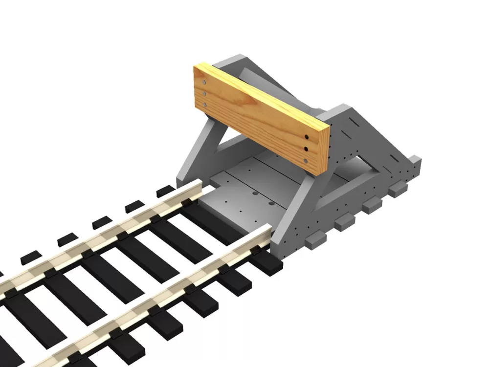 Accessories*Bachmann Trains Buffer Stops (N Scale)