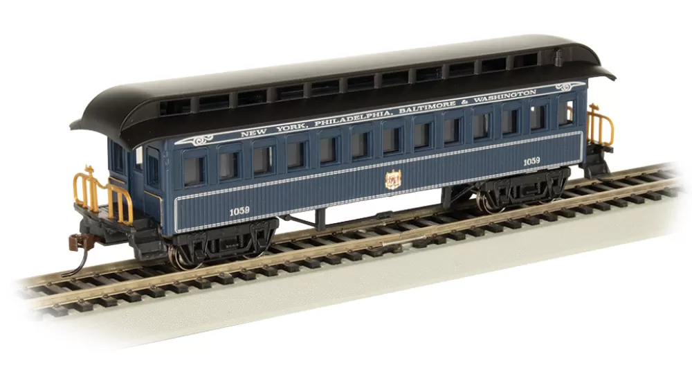 1860-1880 Era Passenger Cars*Bachmann Trains Coach (1860-1880 Era) - Baltimore & Ohio® #1059 (Royal Blue)