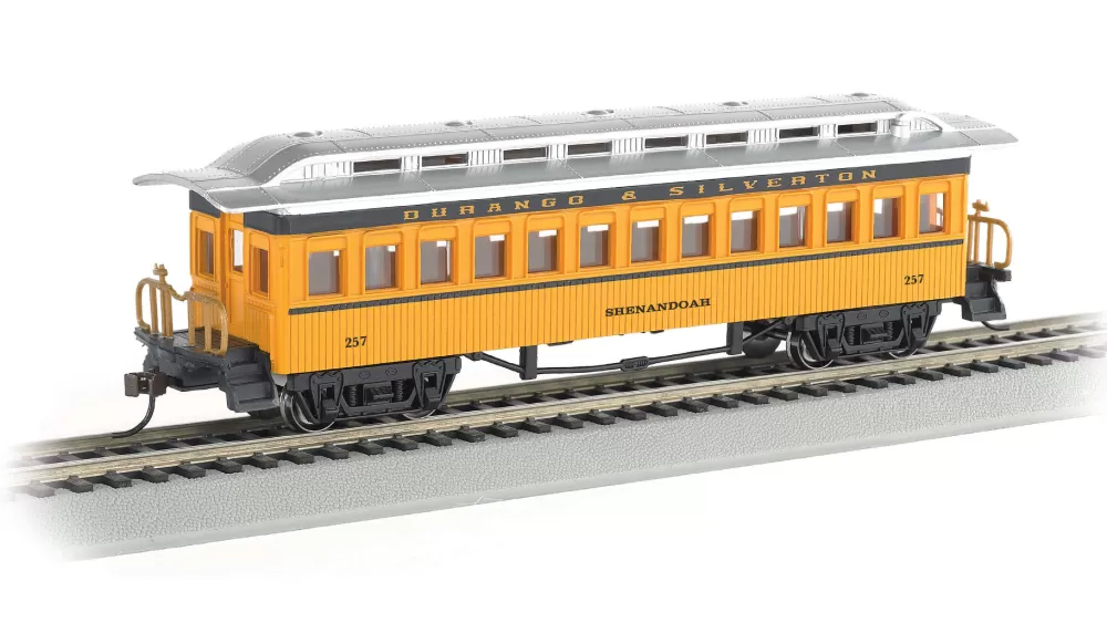 1860-1880 Era Passenger Cars*Bachmann Trains Coach (1860-1880 Era) - Durango & Silverton #257 (Shenandoah)