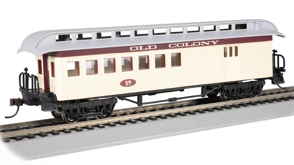 1860-1880 Era Passenger Cars*Bachmann Trains Combine (1860-1880 Era) - Old Colony Railroad #97