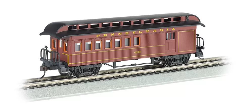 1860-1880 Era Passenger Cars*Bachmann Trains Combine (1860-1880 Era) - Pennsylvania Railroad #4239