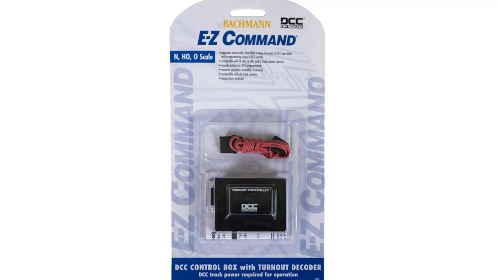 E-Z Track®Accessories*Bachmann Trains DCC Control Box With Turnout Decoder