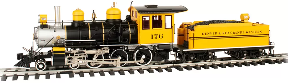 4-6-0 With New Tender*Bachmann Trains D&RGW™ - Bumblebee - 4-6-0 (DCC & Sound-Ready)