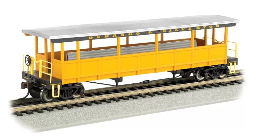 Open-Sided Excursion Cars*Bachmann Trains Durango & Silverton - Open-Sided Excursion Car (HO Scale)