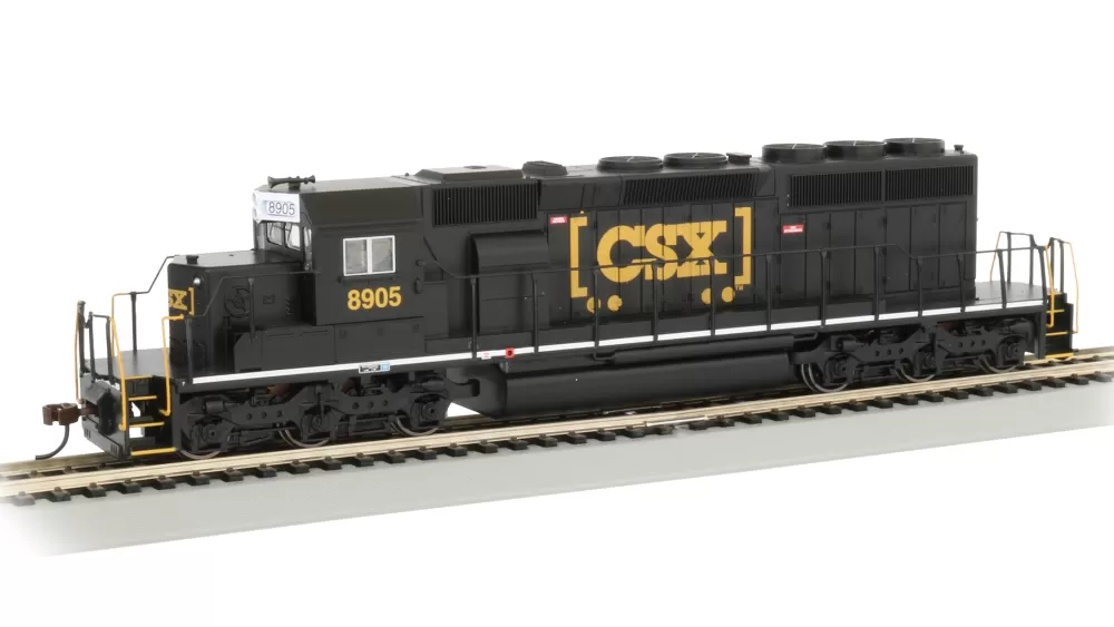 Emd Sd40-2*Bachmann Trains EMD SD40-2 - CSX® BLACK (HTM™) #8905