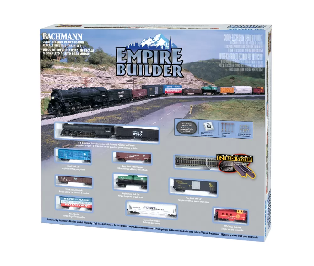 Electric Train Sets | N Scale*Bachmann Trains Empire Builder