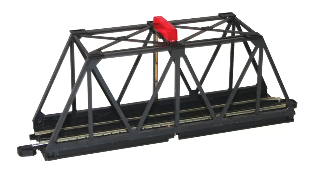 E-Z Track®Accessories*Bachmann Trains E-Z Track® Truss Bridge With Blinking Light