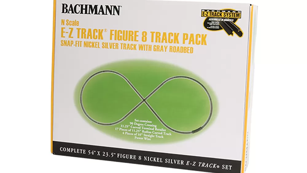 E-Z Track® Accessories*Bachmann Trains Figure 8 Track Pack (N Scale)