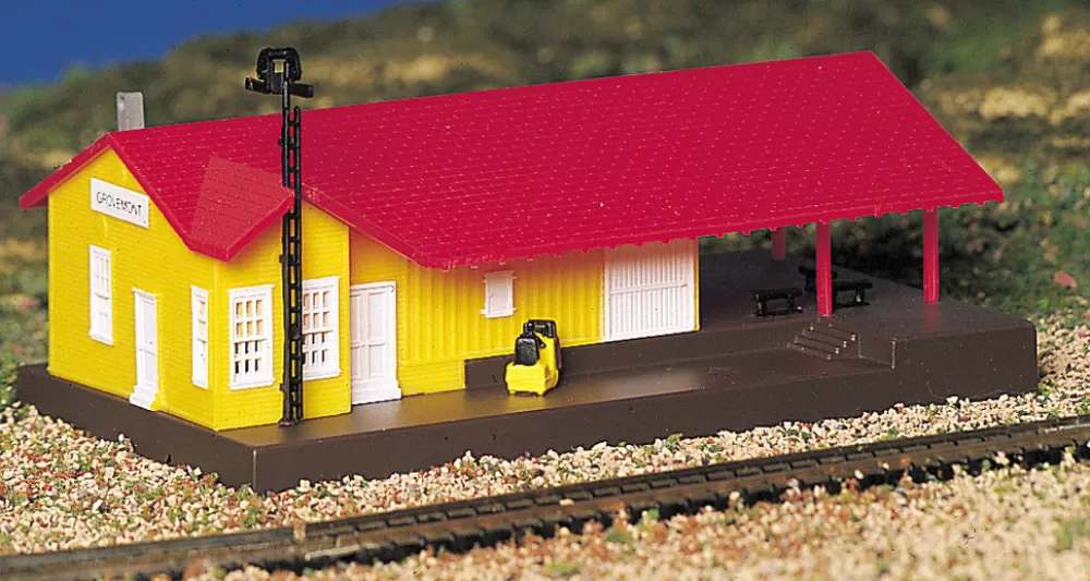 Plasticville® U.S.A.*Bachmann Trains Freight Station