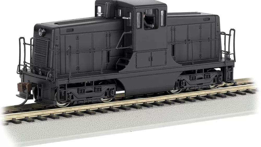 Ge 44-Ton Switcher*Bachmann Trains GE 44-Ton Switcher - Painted Unlettered - Black