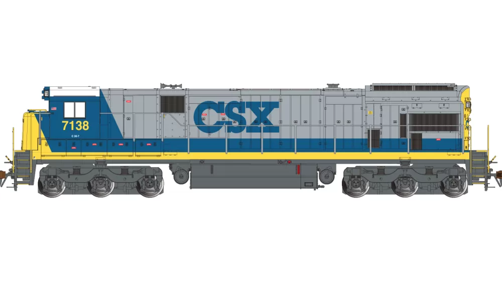 Ge C36-7*Bachmann Trains GE C36-7 - CSX® #7138