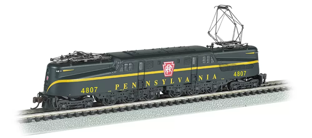 Gg-1*Bachmann Trains GG-1 - PRR #4807 – Brunswick Green Single Stripe