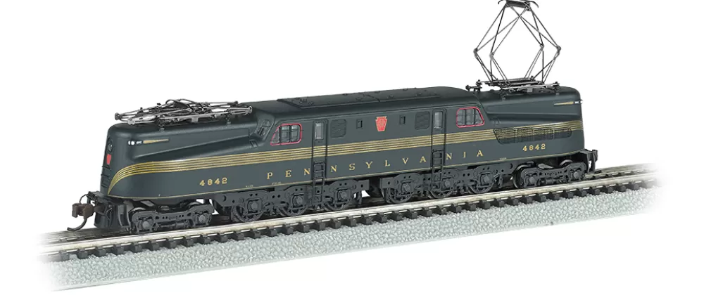 Gg-1*Bachmann Trains GG-1 - PRR #4842 – Brunswick Green 5 Stripe