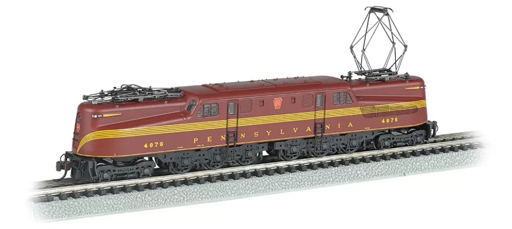 Gg-1*Bachmann Trains GG-1 - PRR #4876 – Tuscan Red 5 Stripe