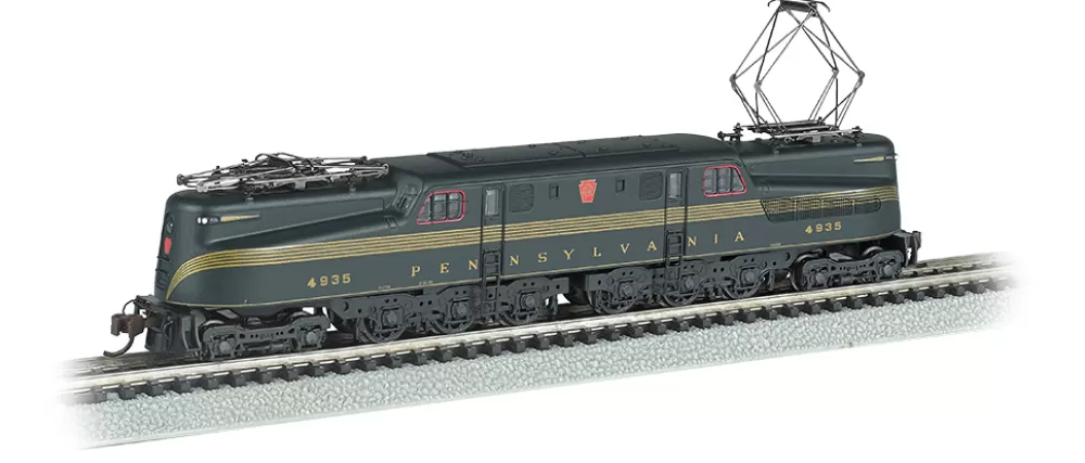 Gg-1*Bachmann Trains GG-1 - PRR #4935 – Brunswick Green 5 Stripe