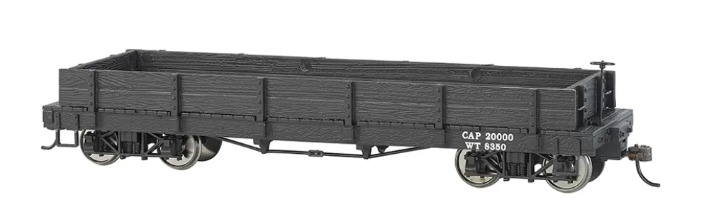 Gondolas*Bachmann Trains Gondola - Black - Data Only