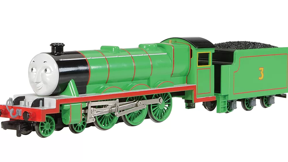 Locomotives*Bachmann Trains Henry The Green Engine (with Moving Eyes) (HO Scale)