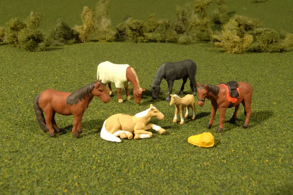 Minature Figures | Ho Scale Figures*Bachmann Trains Horses - HO Scale