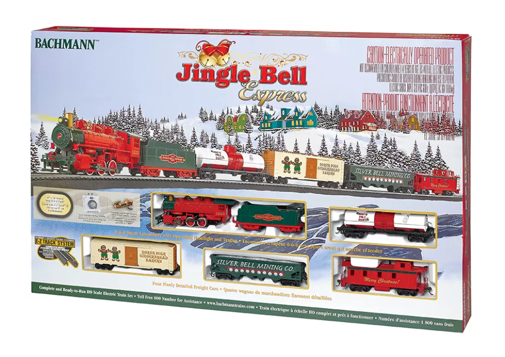 Electric Train Sets | Ho Scale Christmas Trains*Bachmann Trains Jingle Bell Express