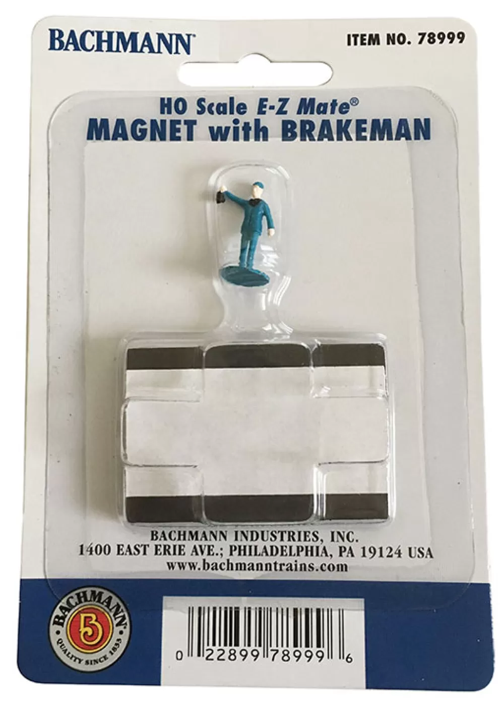 E-Z Mate® Couplers*Bachmann Trains Magnet With Brakeman (1/Card)