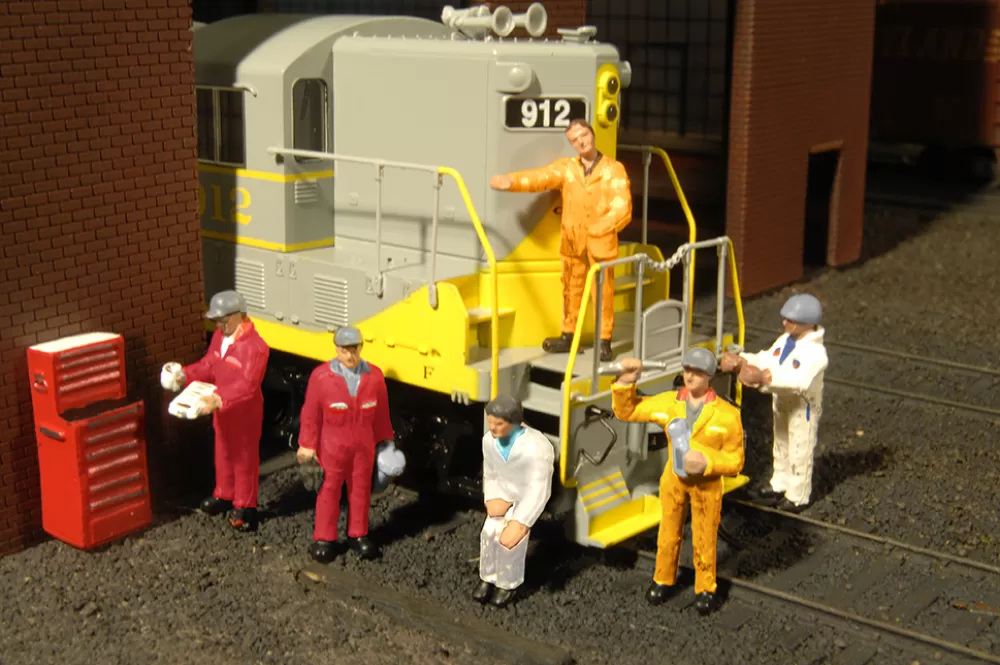 Minature Figures | Ho Scale Figures*Bachmann Trains Mechanics - HO Scale