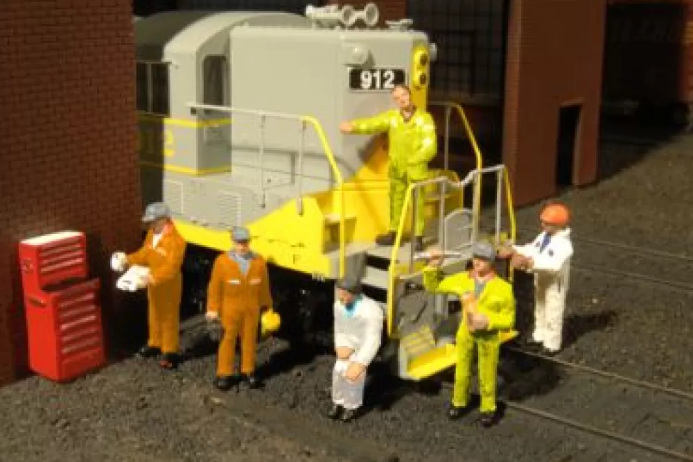 Minature Figures | O Scale Figures*Bachmann Trains Mechanics - O Scale