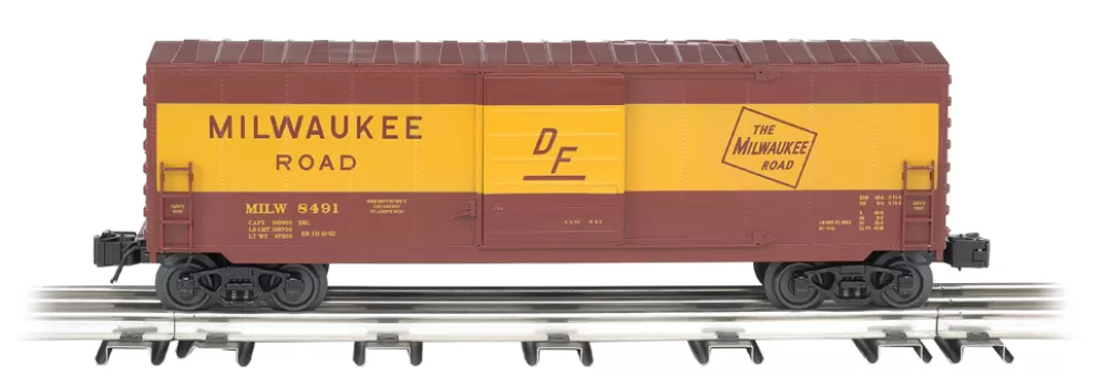 Action & Operating Cars*Bachmann Trains Milwaukee Road - Operating Box Car