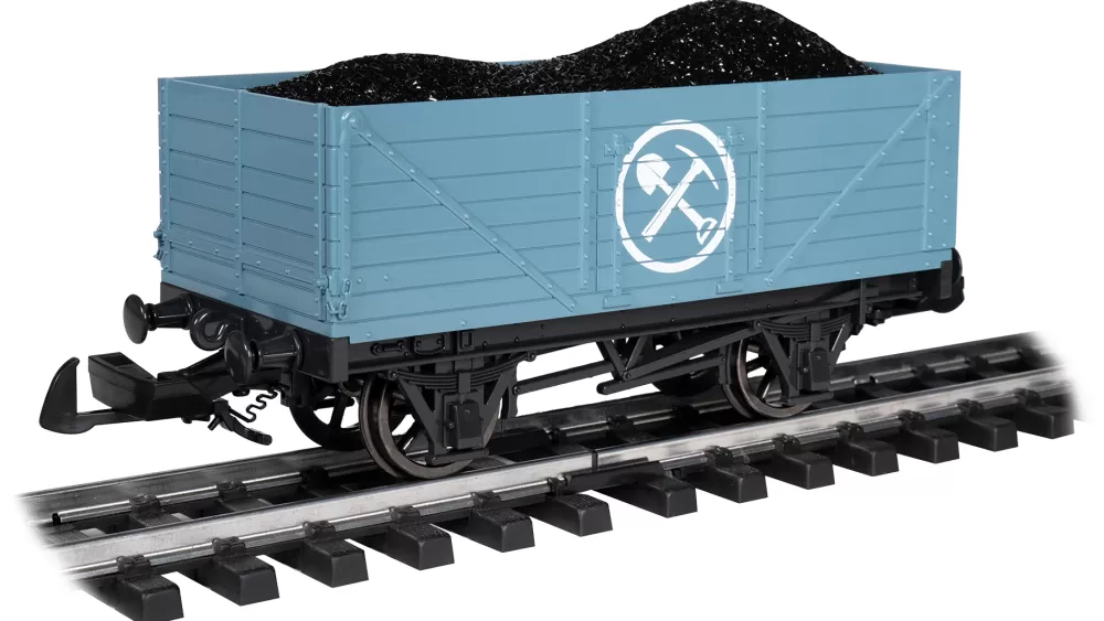 Rolling Stock*Bachmann Trains Mining Wagon With Load - Blue